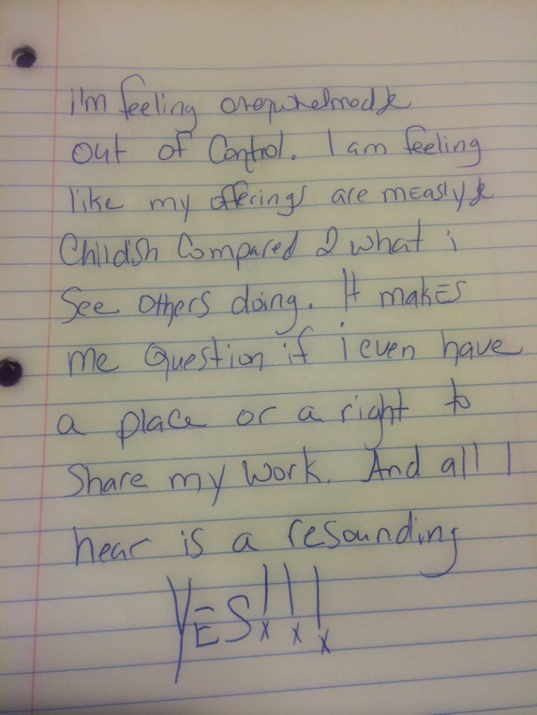 My truth and vulnerability